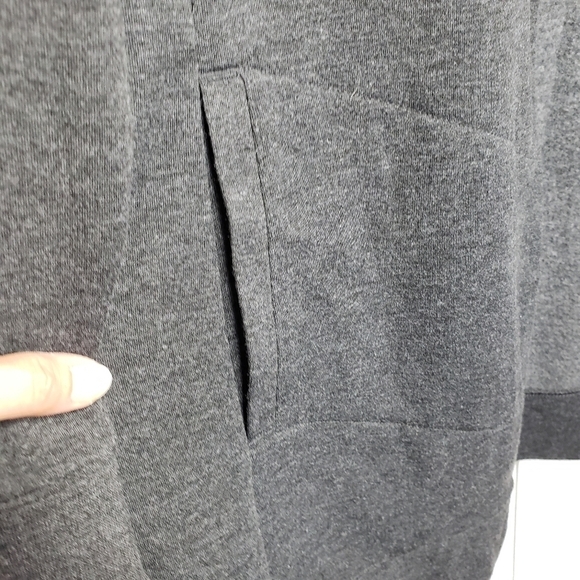 Calia Effortless Waterfall Drape Open Cardigan Style Duster Pockets Thumbholes S - Picture 3 of 13